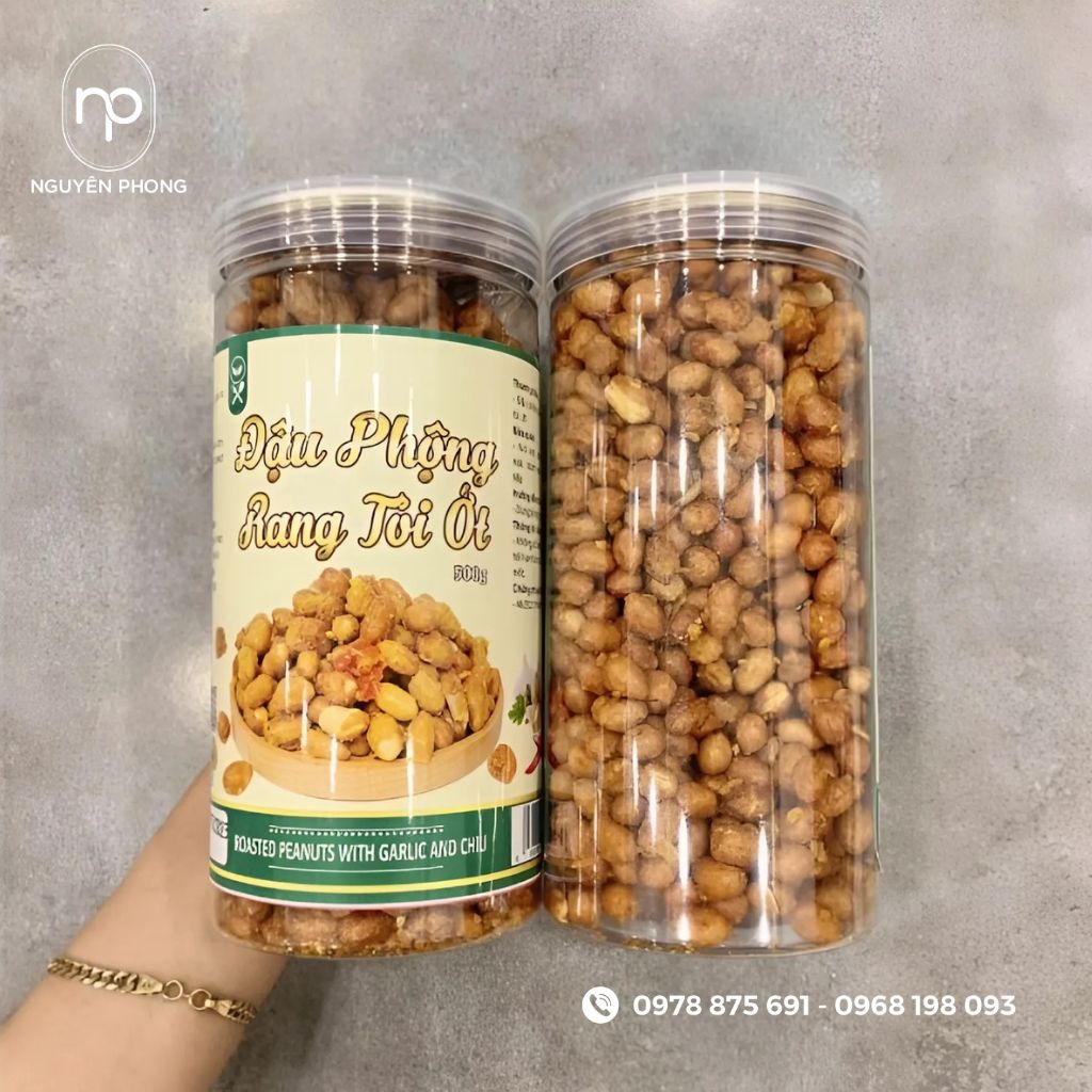 Tem đậu phộng rang tỏi ớt